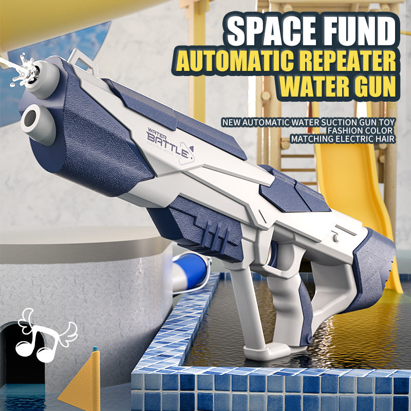 Space Water Gun Electric Automatic Water Absorption Water Fights Toy Outdoor Beach Swimming Pool Bath Toys For Children Kid Gift - TWISSERLY