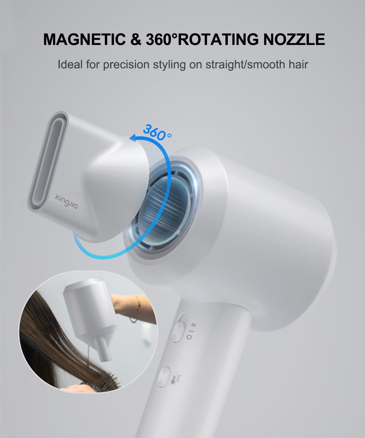 Negative Ions High Speed Hair Dryer - TWISSERLY