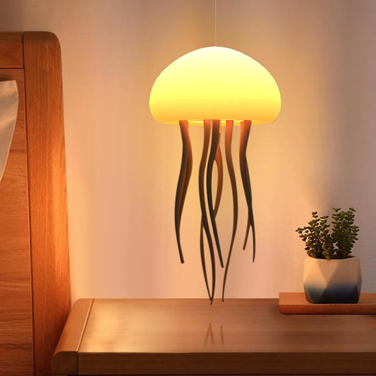 Jellyfish LED Lamp – Desk & Bedside Decor - TWISSERLY