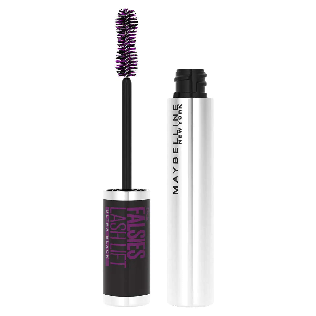 Maybelline The Falsies Lash Lift Washable Mascara Volumizing, Lengthening, Lifting, Curling, Multiplying, Eye Makeup, Ultra Black, 1 Count - TWISSERLY