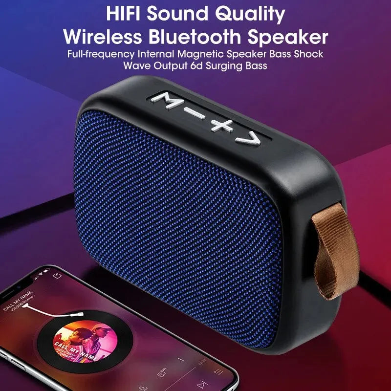 SoundBox Wireless Bluetooth Square Speaker" Description - TWISSERLY